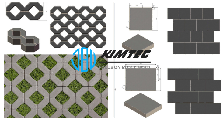 Hollow Interlocking Concrete Block Molds