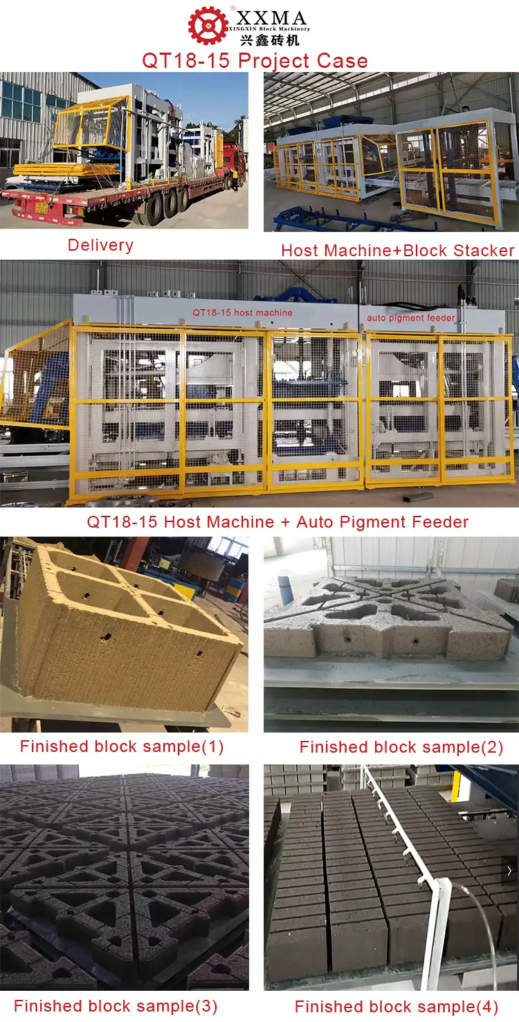 QT18-15 Brick/Block Making Machine